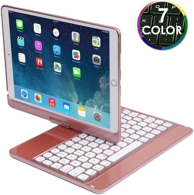 360° Rotatable iPad Mini 5 Mini 4 Backlit Keyboard
