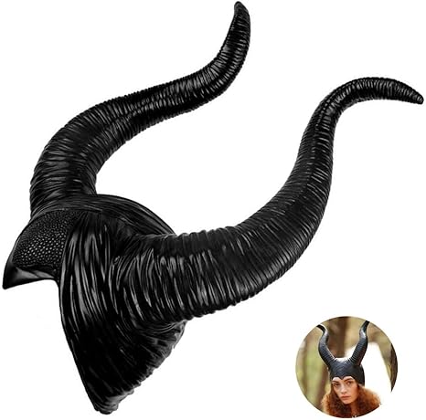 Amazon Happyyoo ハロウィン コスプレ 魔女 帽子 牛の角 コスプレ 仮装 コスチューム小物 変装頭部飾り 鬼嫁 吸血鬼 カッコウイイ コスチューム ハロウィン 仮装 パーティー コスプレ 仮装 通販