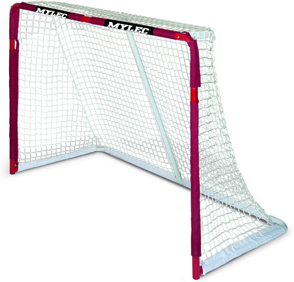 Mylec Pro Style Steel Hockey Goal, Red : Hockey Nets : Sports & Outdoors
