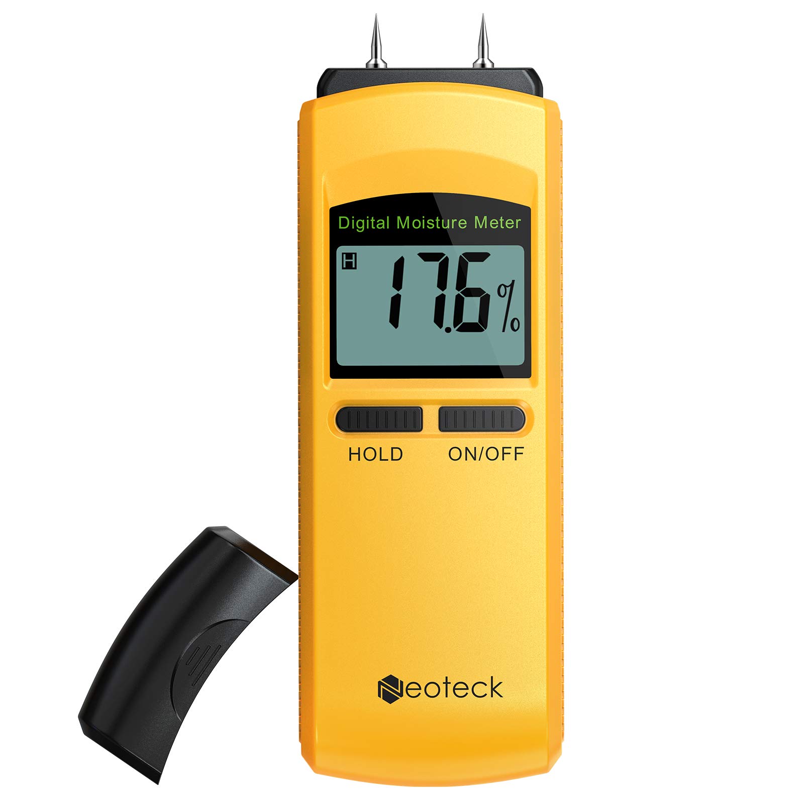 Neoteck Moisture Meter 4 Pin Digital Moisture Meter Damp Detector