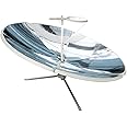LiuWHweiXunDa Outdoor Ovens,Solar Cooker Stove Kits,1800W Portable Parabolic Solar Cooker,Concentrating Solar Cooker, 59 Inch Foldable Solar Cooker, Solar Cooker Parabolic Portable Stoves Magnesia