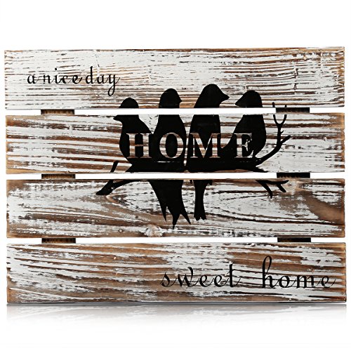 CALIFORNIA CADE ELECTRONIC Wall Decor-Farmhouse Decor-Home Decor -Decorative Signs for Home or Outdoor,11.8 x 15.8 inches (Bird)