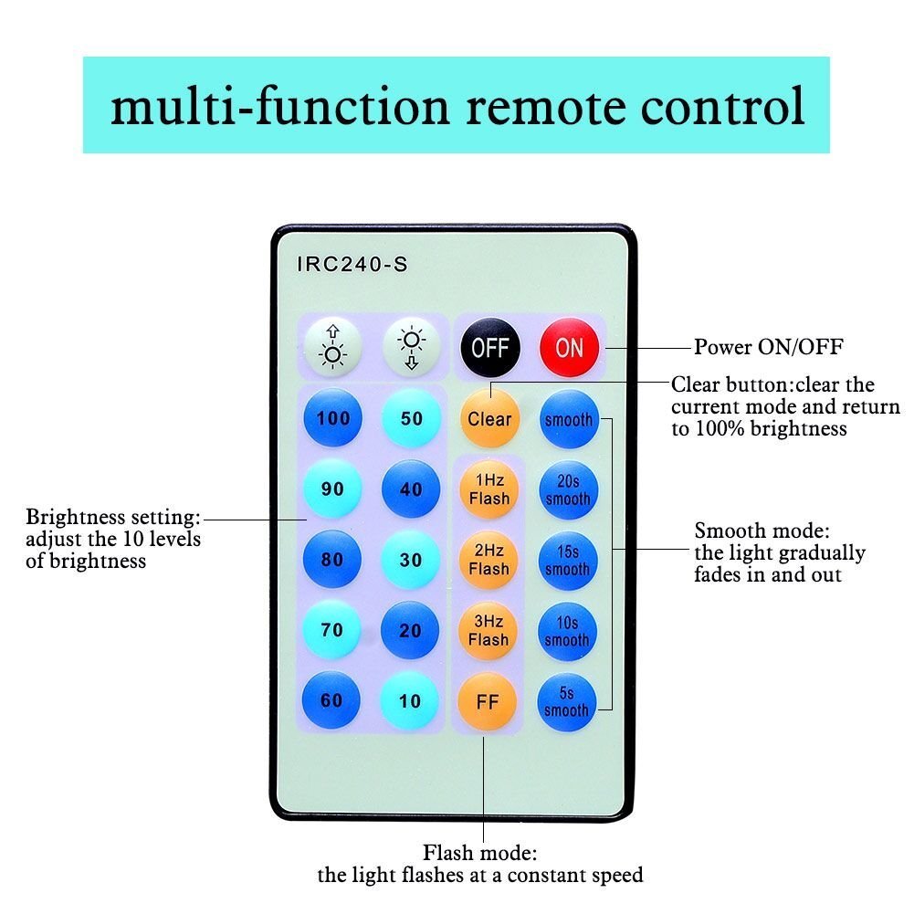 AcTopp Dimmable 150 Bulbs String Lights USB 5V 49ft Waterproof Remote Control Copper Wire String Lights for Valentine\'s Day Party Indoor, Outdoor Decorations - CE,ROHS Approved (Warm White)
