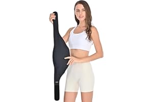 WansMed Ostomy Bag Covers for Men and Women | Ostomy Belt for Sports and Daily Life | Leak-Proof and Odor-Masking Solution, Black(S)