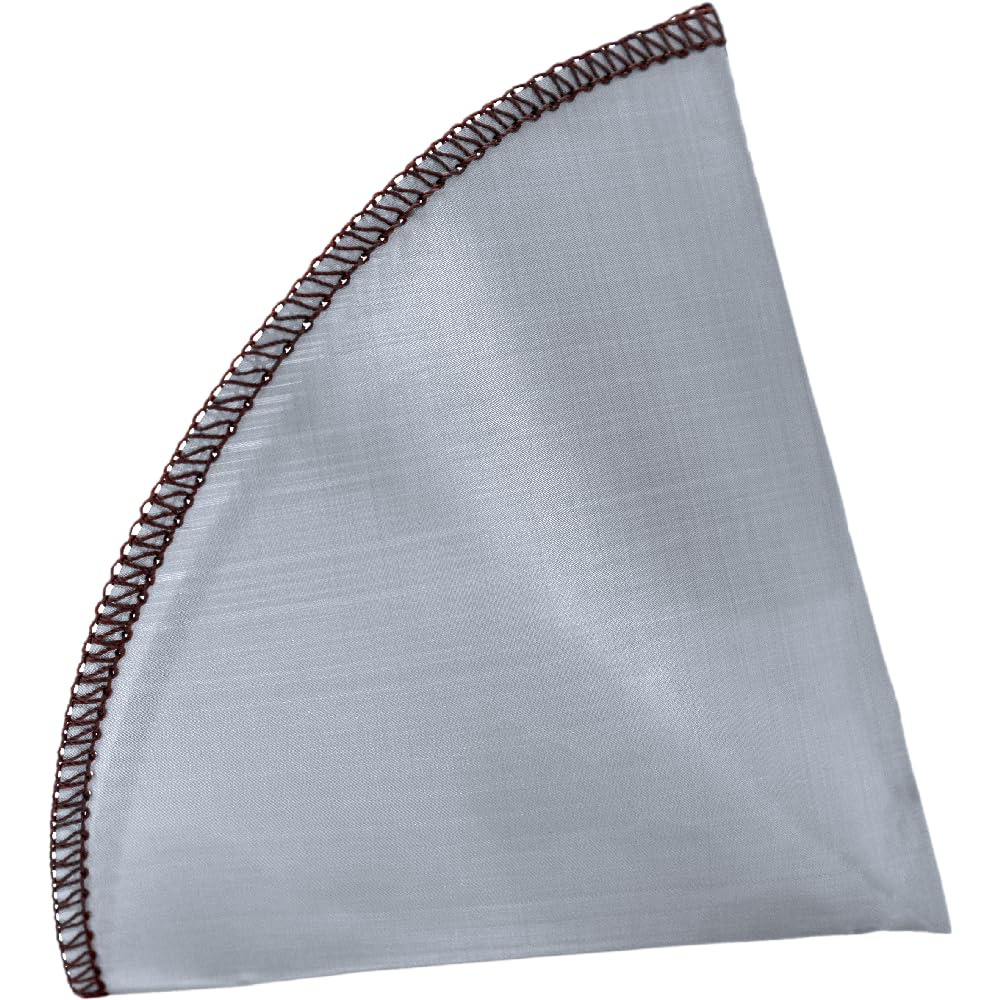 NERTHUS FIH 1301 Stainless Steel Drip Coffee Maker Filter, Size 4, Enjoy Sustainable Coffee with Our Reusable Filter