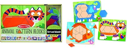 melissa and doug wooden pattern blocks