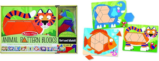 melissa doug pattern blocks