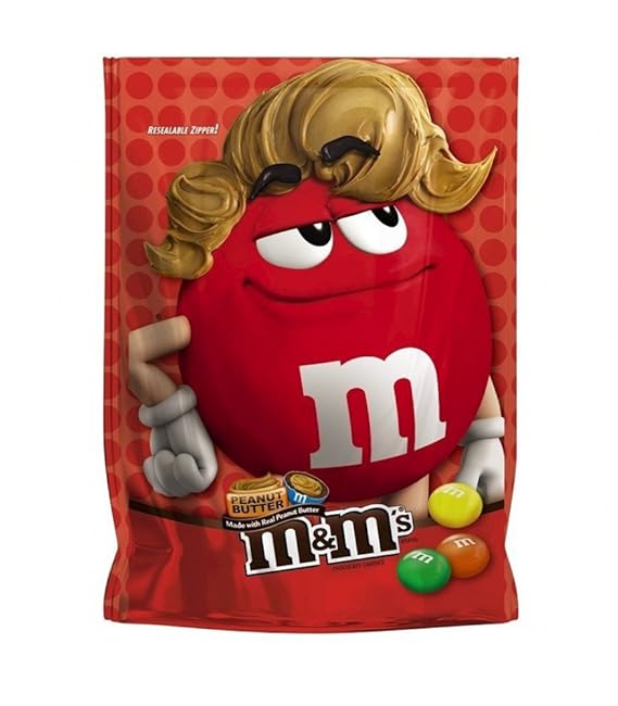 M&Ms Peanut Butter (230g / 8.1oz) Candy Grocery