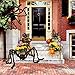 Giant Spider, 6.6 ft/78 in Fake Hairy Halloween Spider, Extra Large Decoration for Outdoor or Indoor, Yard Home Shop Decor, Spooky Tarantula (Black)