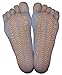 Five Toe Socks Non-Slip Grip Sole, Yoga, Barre, or Pilates, Multiple-Colors