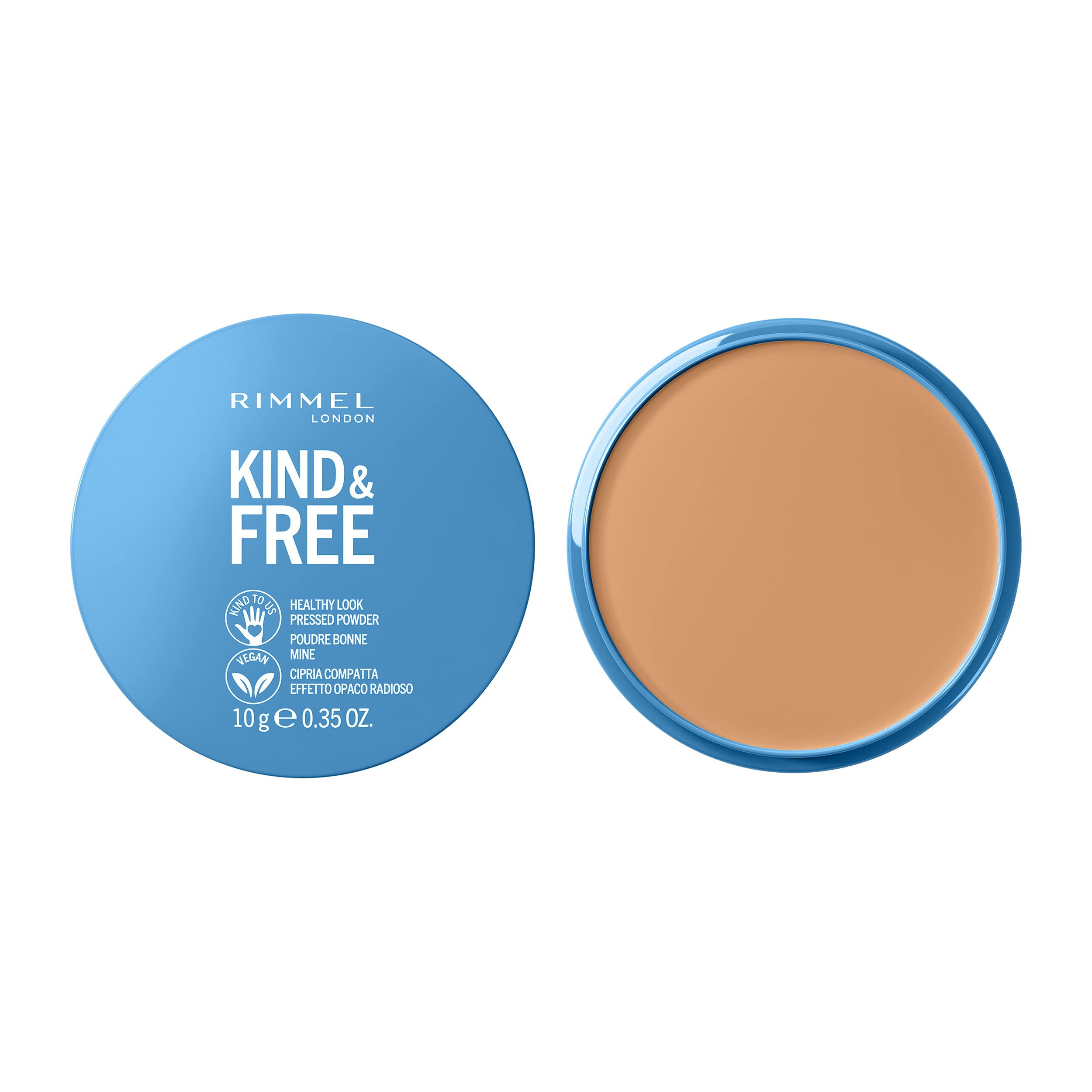 Rimmel Kind + Free Natural Finish Pressed Powder, Medium 030