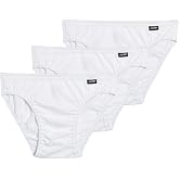 Jockey Elance Bikini- 3 Pack - 100% Cotton Underwear for Men
