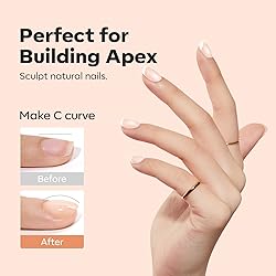 modelones Builder Nail Gel, 8-in-One Gold Shimmer