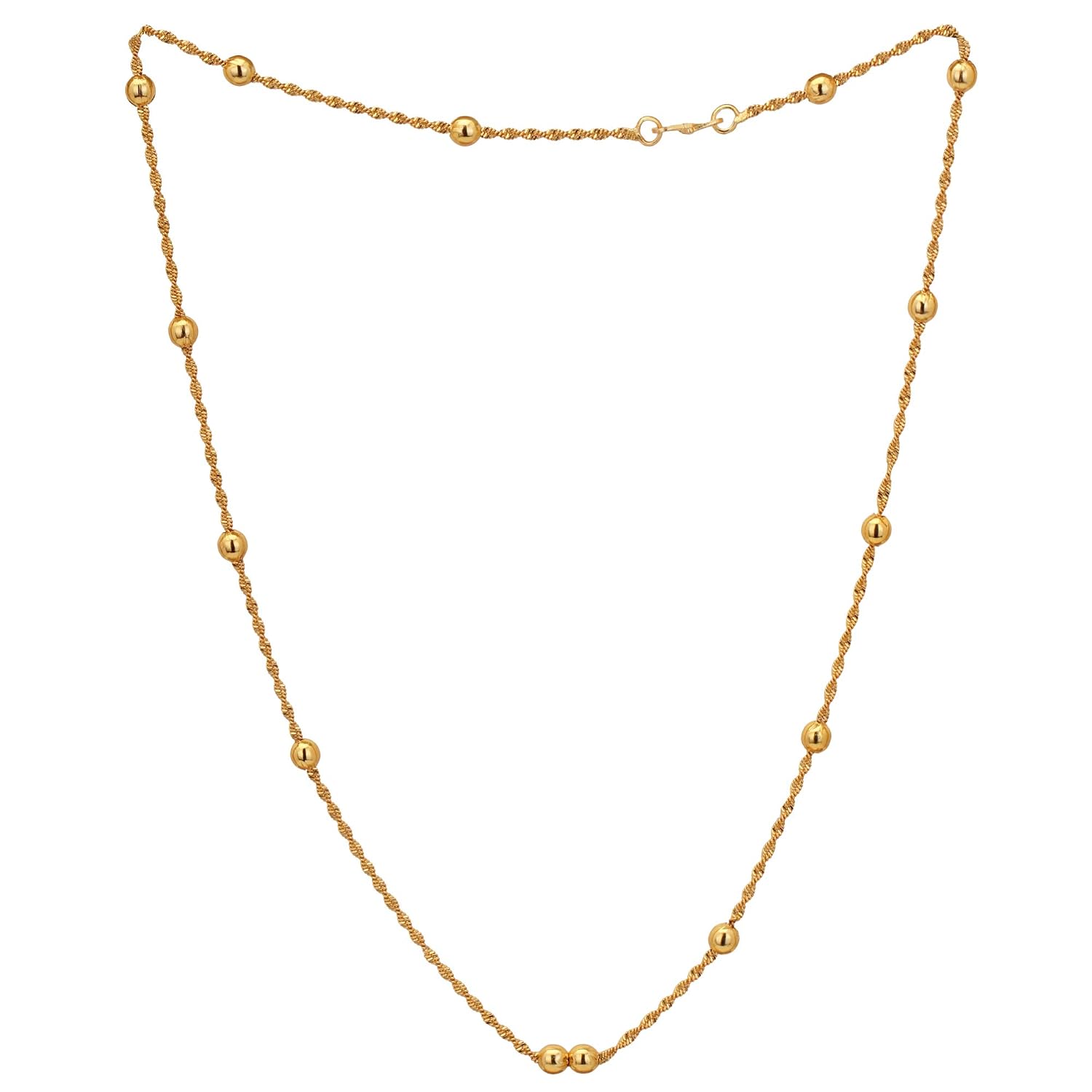 Neck Chain Designs For Ladies Gold 