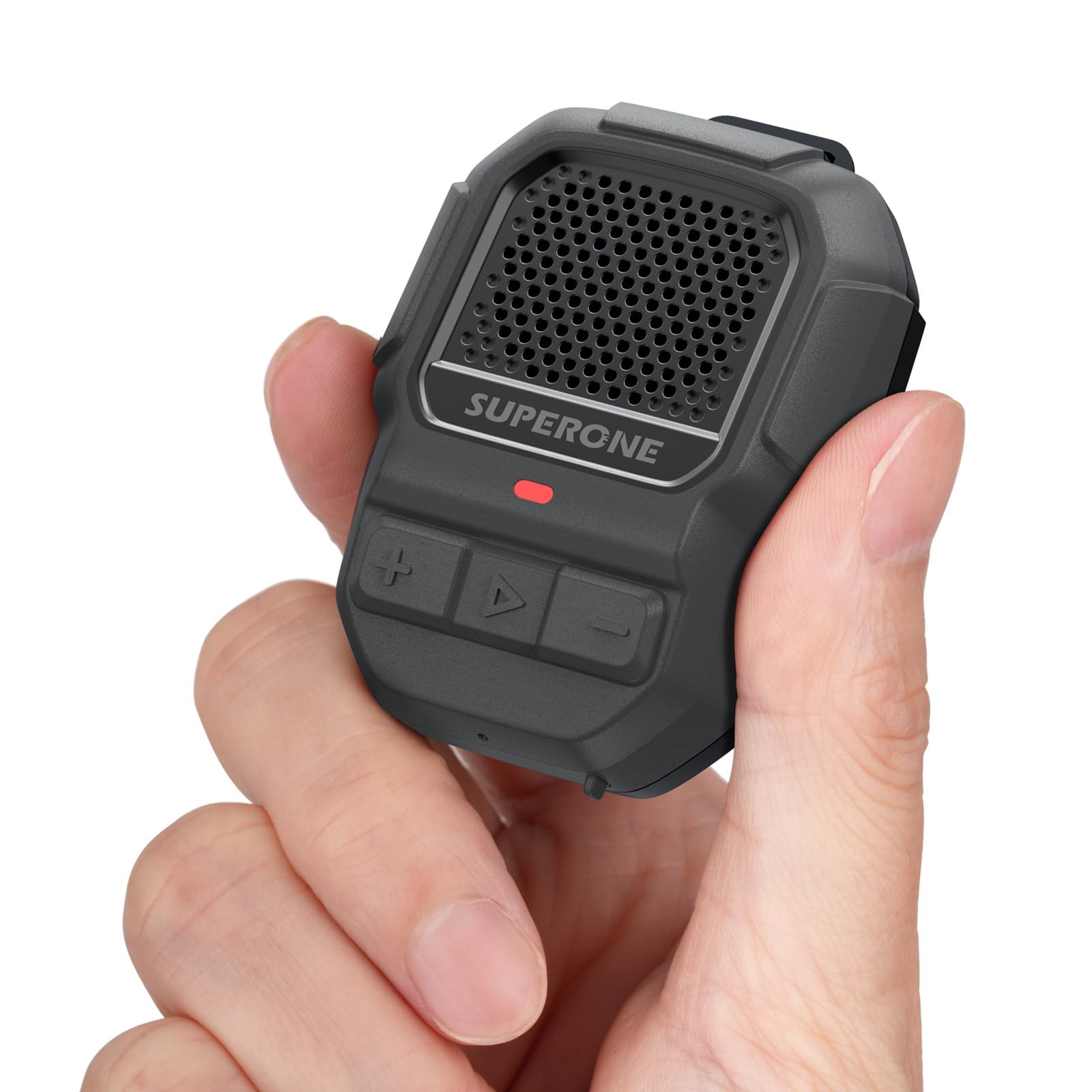 Photo 1 of ?2026 Upgrade?SUPERONE Wearable Bluetooth Speaker Clip On?15H Longer Playtime & Higher Volume?Portable Jobsite Speakers, Built-in Mic for Hands-Free Call, IPX7 Waterproof Mini Wireless Running Speaker