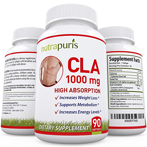 BEST CLA Supplement For Weight Loss 1 Conjugated Linoleic Acid Diet