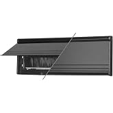 Draft Dodger Insulating Universal Single Surface Mail Slot (Satin Silver (11.5"))