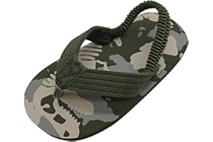 & Toddler Summer Shoes Boys Flip Elastic Strap Beach Girls with Adjustable for Kids Flip Flops Girls