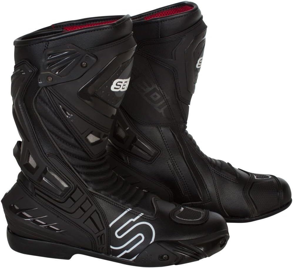 SEDICI Ultimo Motorcycle Boots - 11, Black