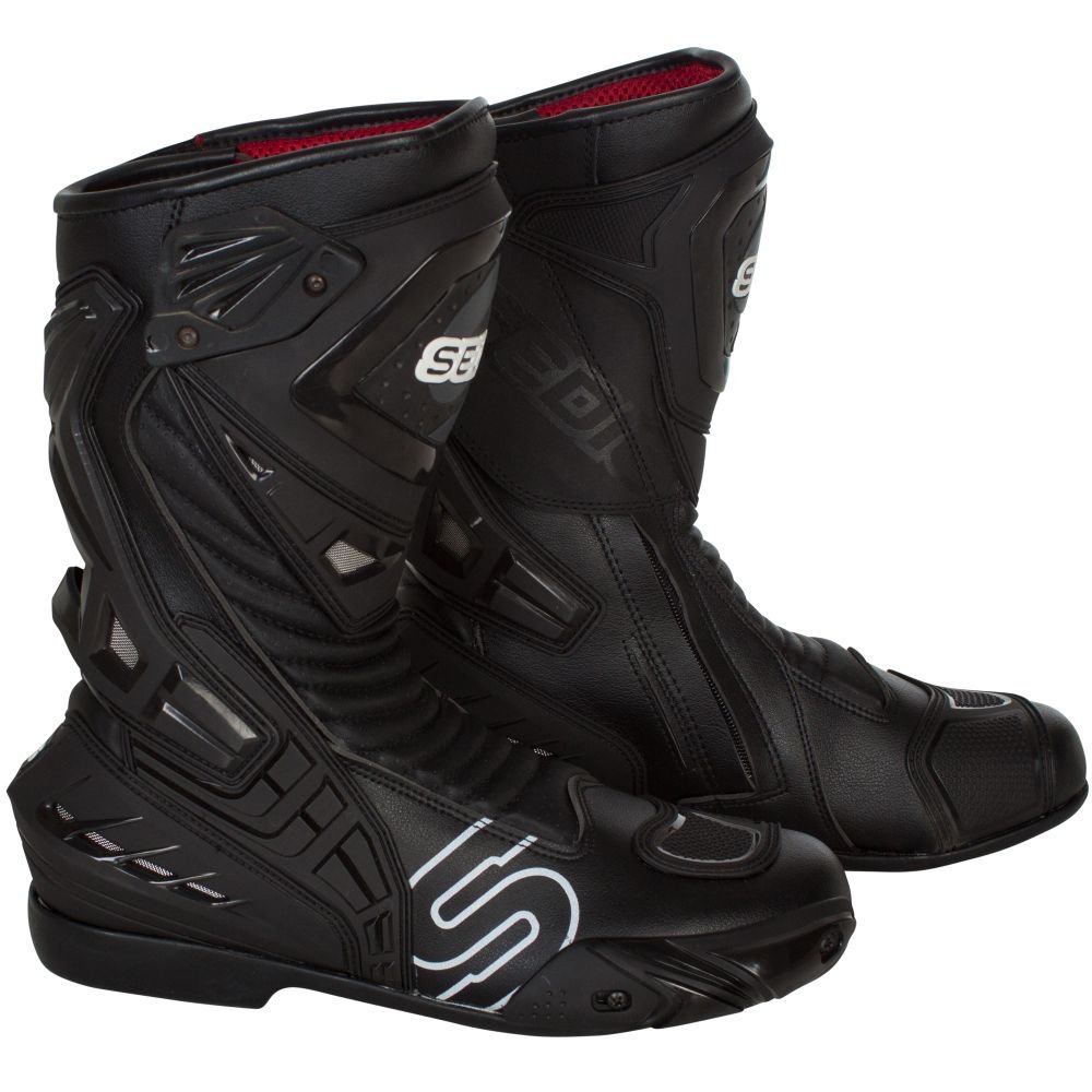 SEDICI Ultimo Motorcycle Boots 13, Black Automotive