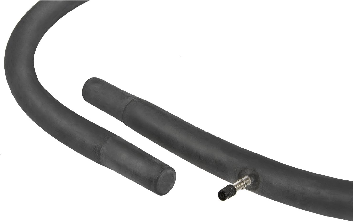 GAADI Fahrradschlauch Französisches Sclaverand Ventil 47 mm ZweiendSchlauch, schwarz, 28 Zoll
