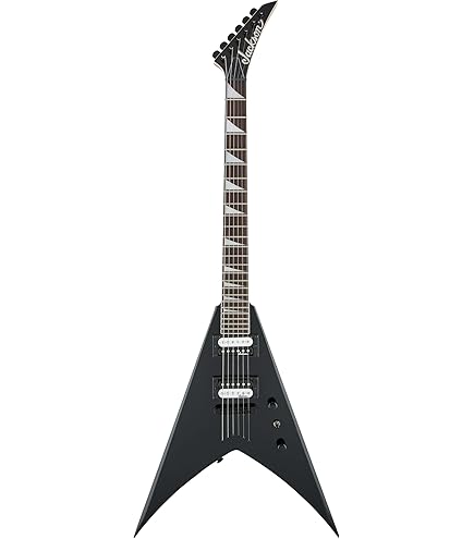 Amazon.com: Jackson JS Series Rhoads JS32 - Black with White