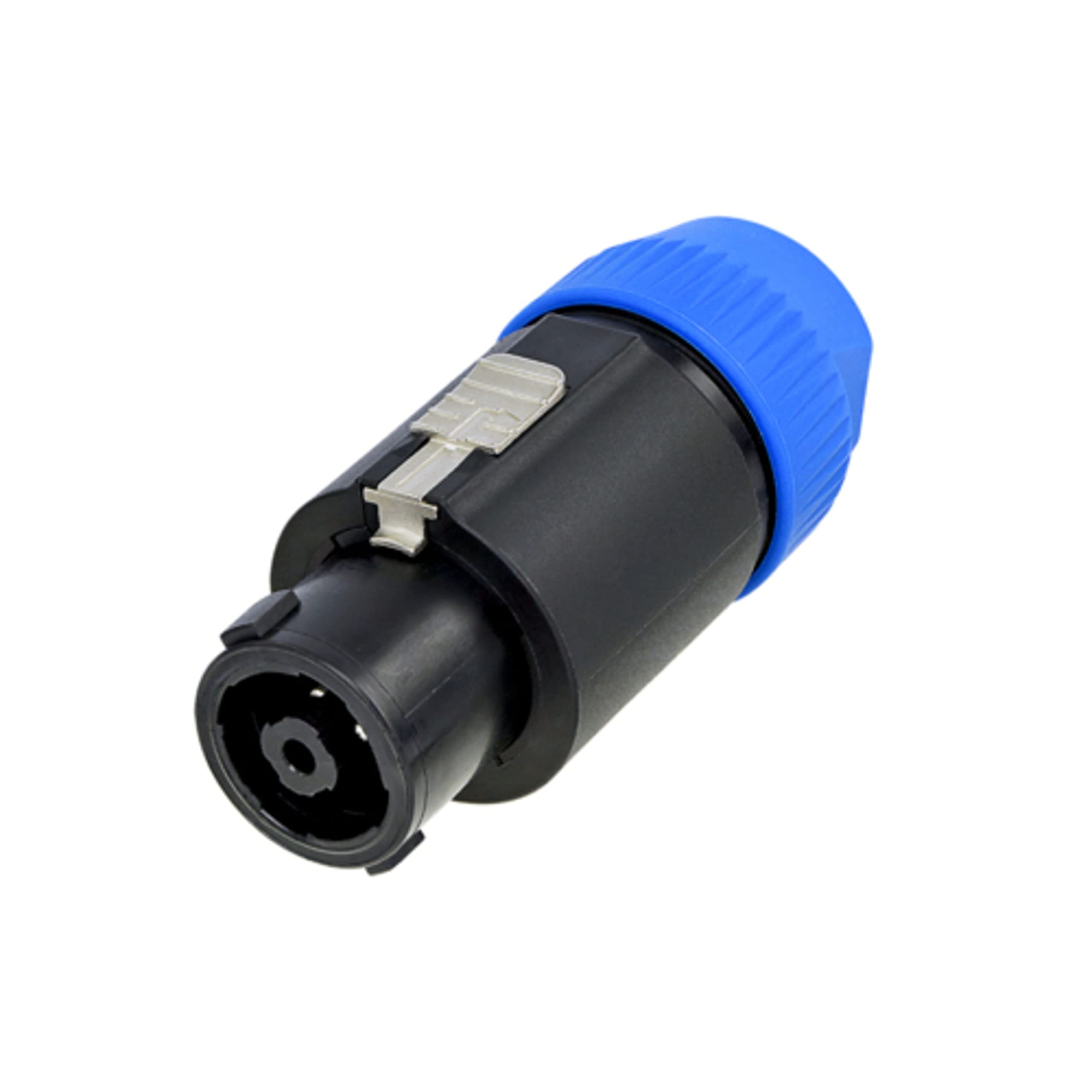 Neutrik NL8FC Speakon 8-Pole Plug, Black, Blue, 60.0 mm*35.0 mm*35.0 mm