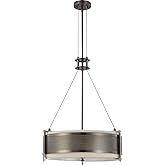 Nuvo Lighting 60/4433 Contemporary Modern Four Light Pendant from Diesel Collection in Bronze/Dark Finish