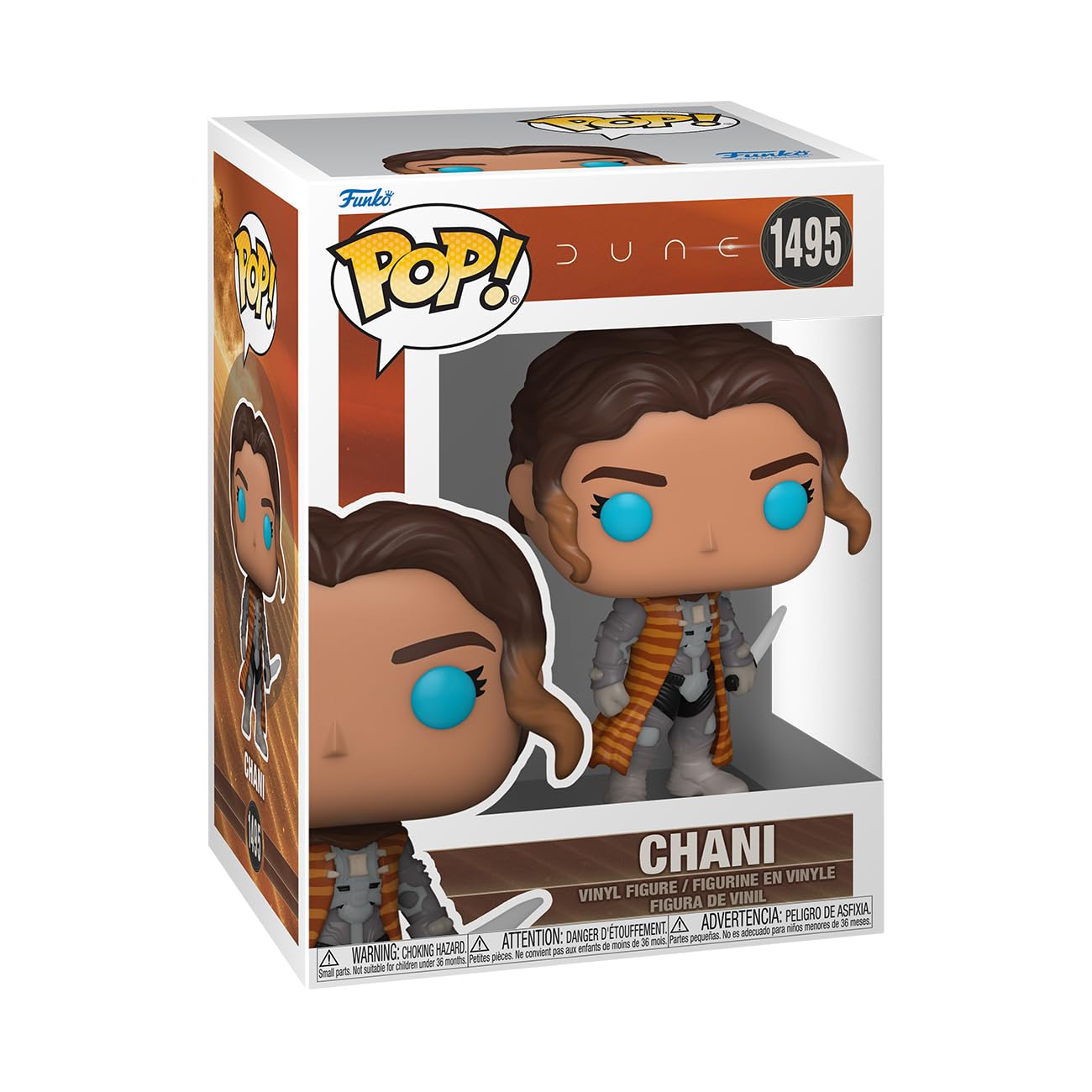Funko Pop! Movies: Dune 2 - Chani - Collectable Vinyl Figure - Gift Idea - Official Merchandise - Toys for Kids & Adults - Movies Fans - Model Figure for Collectors and Display
