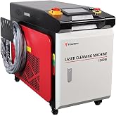 Triumph Laser Rust Remover 1500W Laser Rust Removal Machine Continuous Hand-held Fiber Laser Cleaning Machine for Metals with Rust Paint Oil Dirt Stains Coating Remover Laser Cleaner Machine