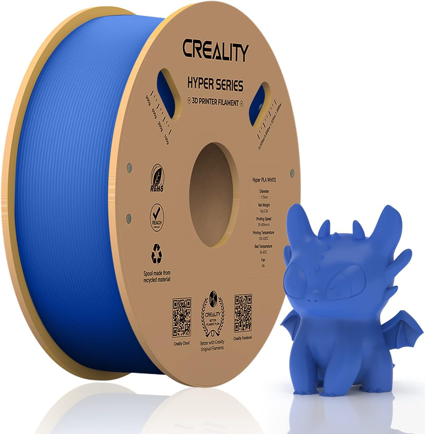 Official Creality Hyper PLA Filament 1.75mm, High
