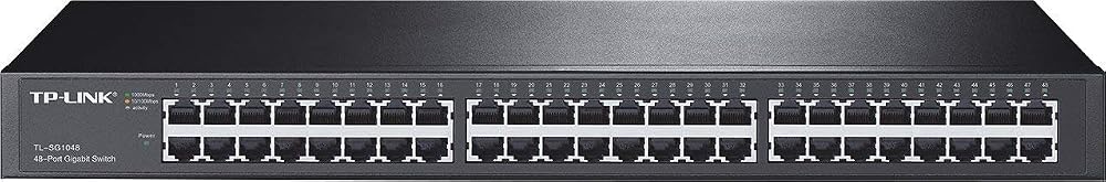 TP-Link TL-SG1048 48-Port Unmanaged Gigabit Ethernet Switch 19-inch Rack Mount