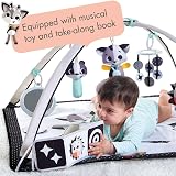 Tiny Love Black & White Gymini 2-in-1 Musical Play Mat 0+ Months 18 Activities view 4
