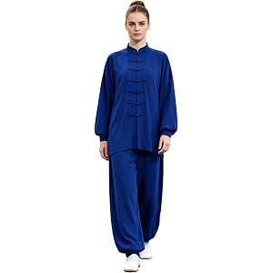 vastwit Women Chinese Tai Chi Uniform Martial Arts Wing Chun Suit Taichi Performance Kung Fu Clothing
