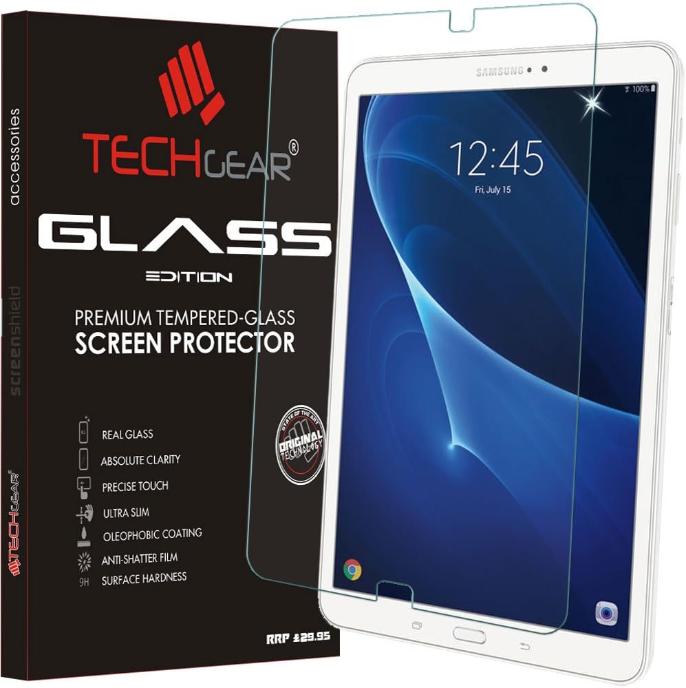 TECHGEAR GLASS Edition fits Samsung Galaxy Tab A 10.1 Inch 2018/2016