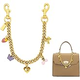 Batfsm Cute Cherry Bag Purse Charms for Handbags Gold Purse Extender Chain Wallet Chain Keychains Accessories for Women