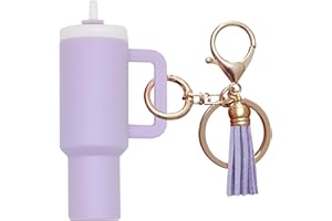 AnnabelZ Stanley Cup Accessories Mini Cup Keychain for Women Backpack Charms Cute Girl Keychains