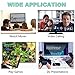 Lightning to HDMI, METRANS 6FT iPhone to HDMI Cable 1080P HDMI Video AV Cable Same Screen Device HDTV Adapter for iPhone X/8/7/6/5 Series, Pad Air/mini/Pro, Pod touch (Black&White)