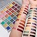 Eyeshadow Palette 42 Colors Eye Shadow Powder Make Up Waterproof Eye Shadow Palette Cosmetics (colorful)