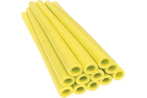 Pool Noodles, 12 Pack Trampoline Pole Foam Sleeves, Trampoline Railing Foam Tubes, Waterproof Trampolines Pole Cover, Fence A