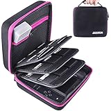 AUSTOR Carrying Case Protective Storage Case for Nintendo 2DS, Rose