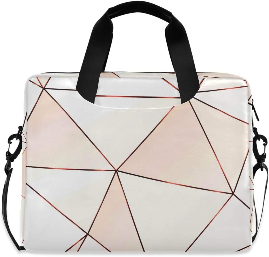 rose gold messenger bag