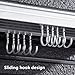 FociPow Pot Rack Kitchen Organizer, Medium, Silver