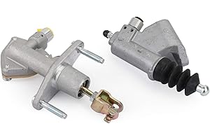VIPIH Clutch Master + Slave Cylinder Fit For HONDA ACCORD (2.4LT) 2003-2007,CIVIC (2.0LT) 2002-2005,CRV (2.4LT) 2002-2006,ELEMENT (2.4LT) 2003-2009, For ACURA TSX (2.4LT) 2004-2008