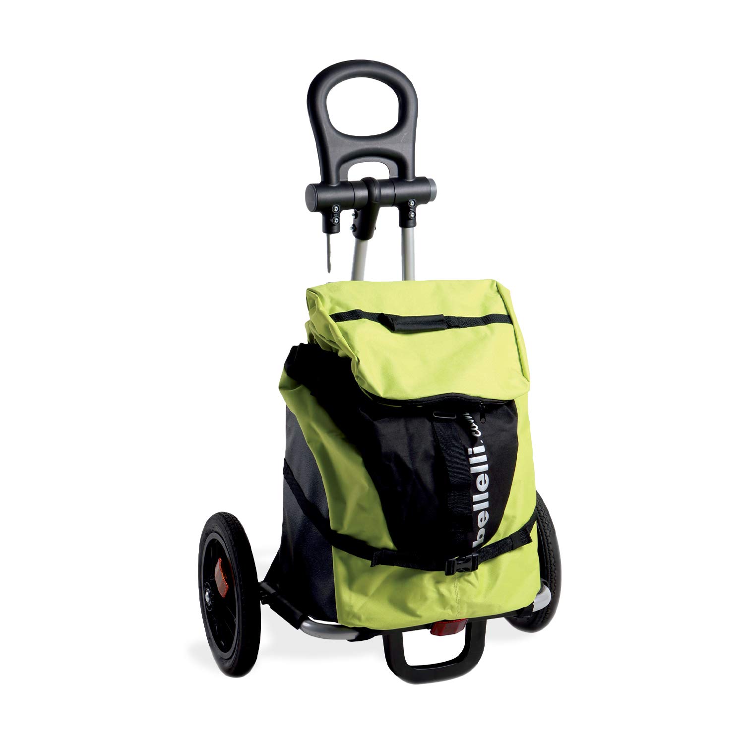 Bellelli B-tourist Wheelie shopping bag bike trailer Max. Load 25 kg , Lime