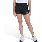 Adidas Girls Elastic Waistband Retro Woven Shorts