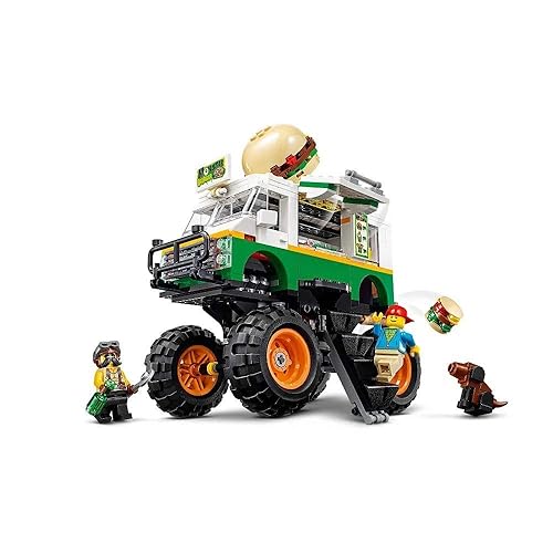 LEGO Creator 3in1 Monster Burger Truck 31104 Building Kit, Cool