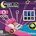 Bestway Dream Glimmers Kids Airbed, Pink | Projects Stars & Night-Light Onto Ceiling | Great For Toddlers Ages 2-4