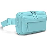 FORZAROCKET Plus Size Fanny Pack | XL Extended Strap 70" | Double Compartment | Women Men Crossbody Sling Bag | Essential-Fit Belt Bag