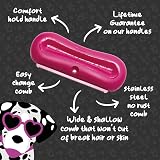 Groomi Deshedding & Grooming Brush for Dogs Cats Horses Rabbits view 7